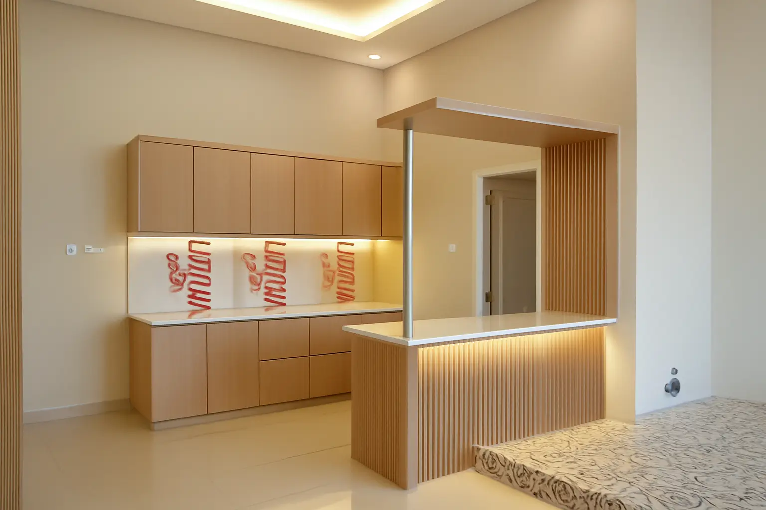 kitchen set mini bar